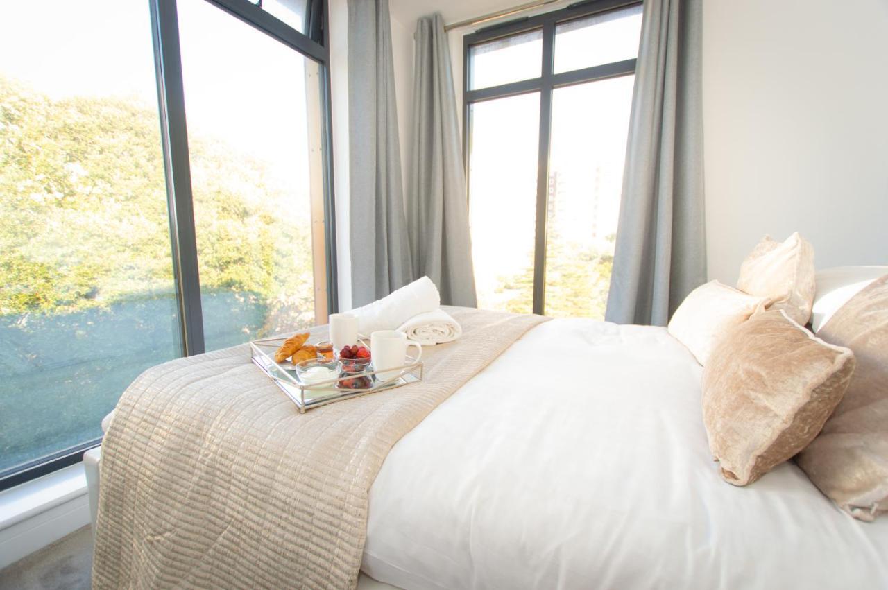 * Panoramic Penthouse With Sea & City Views Bournemouth Ngoại thất bức ảnh
